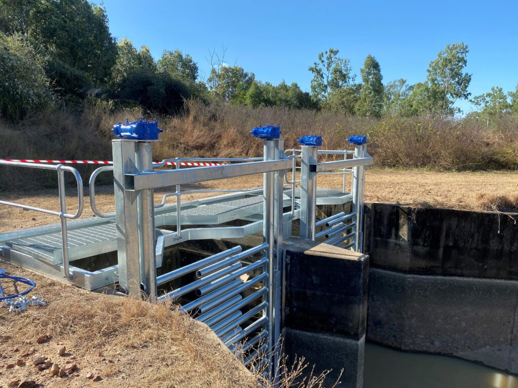 Site Bridge and Gate